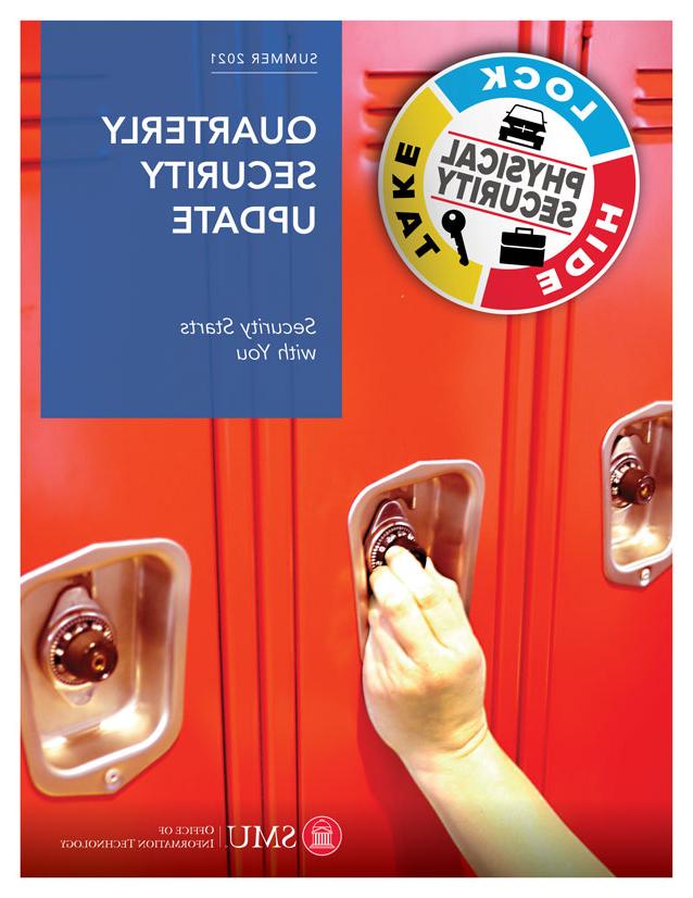 Cover of the OIT Quarterly Security Report